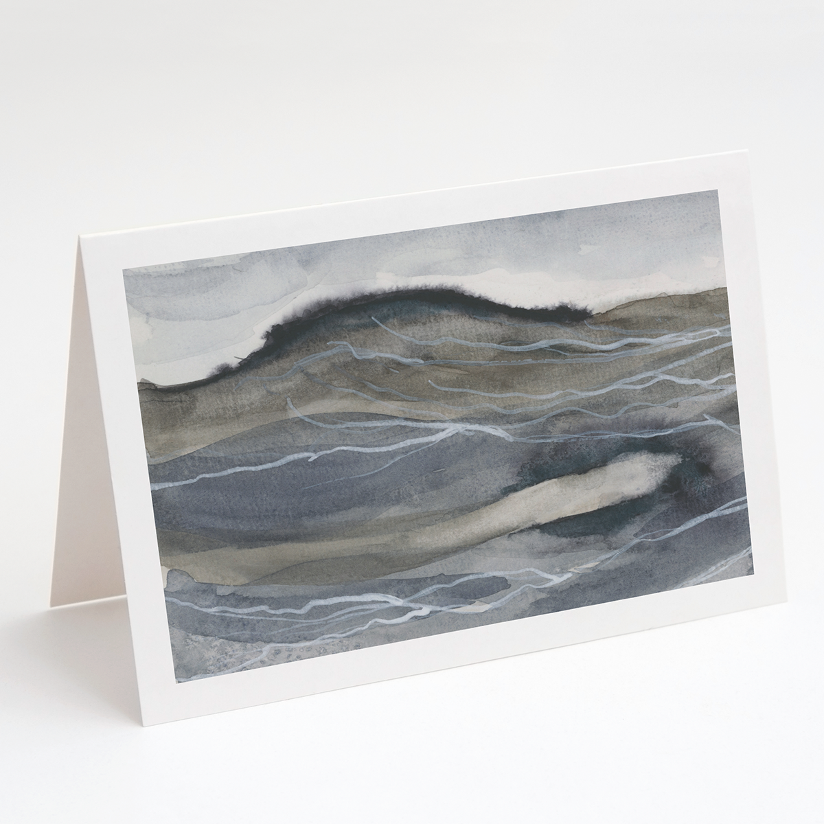 &quot;Marbled Mountain&quot; Greet &amp; Frame Card