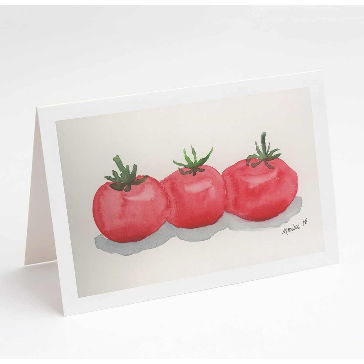 &quot;Tomato Trio&quot; Greet &amp; Frame Greeting Cards